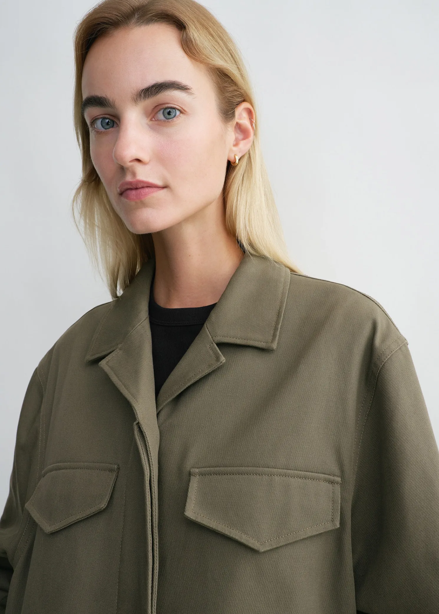 Army jacket khaki green