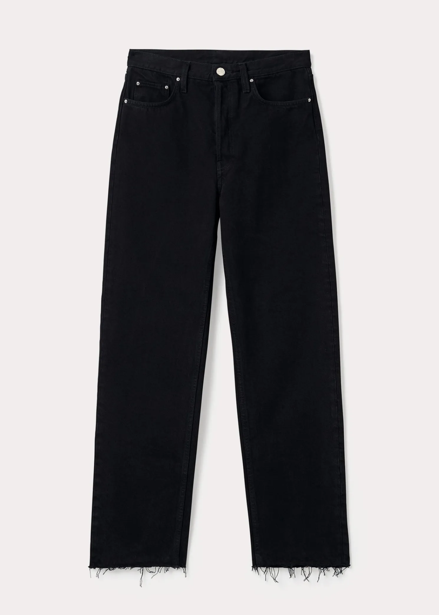 Classic cut denim black