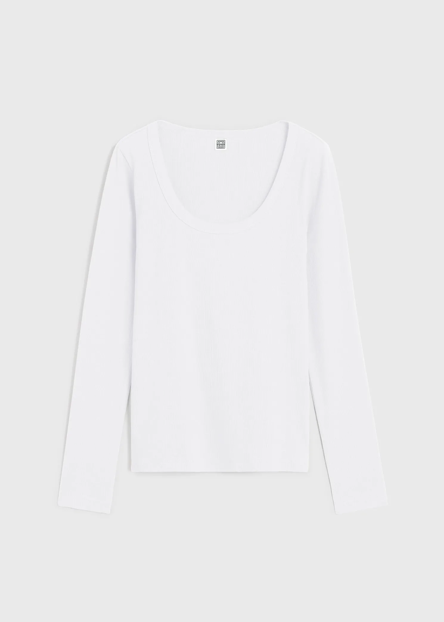 Classic rib top white