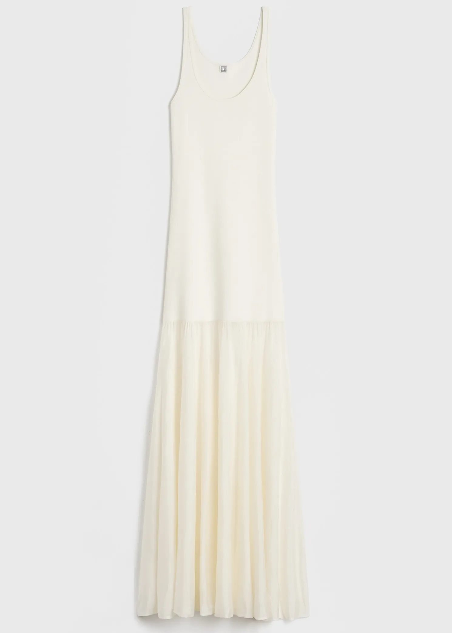 Evening tank dress macadamia