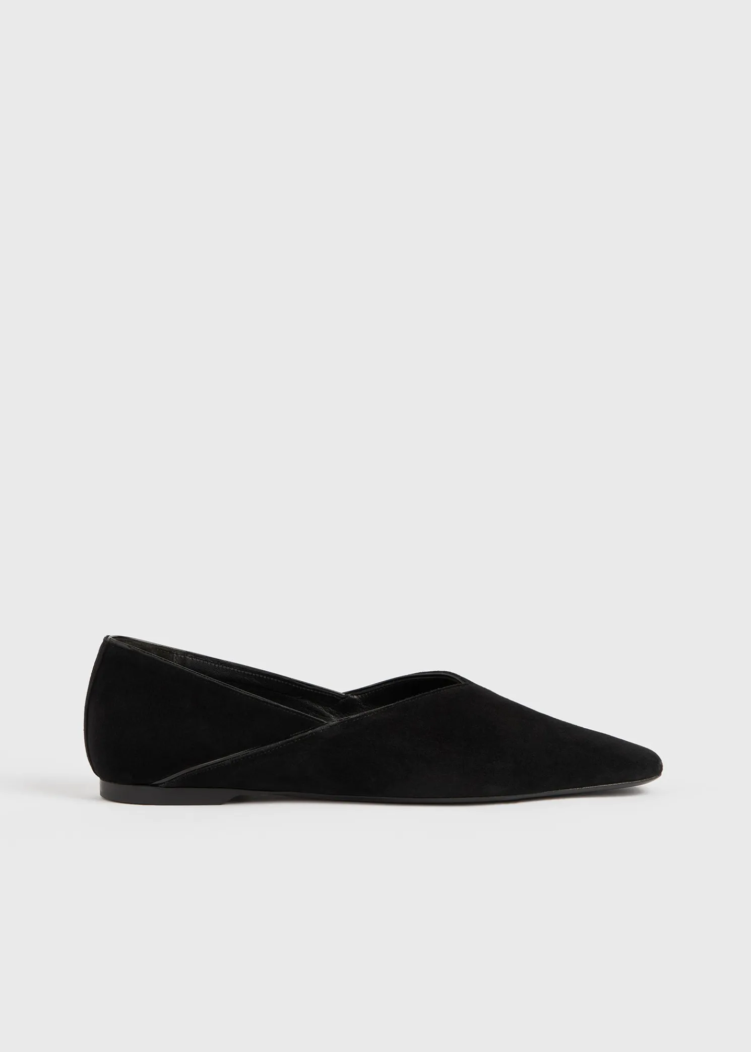 Everyday suede flats suede