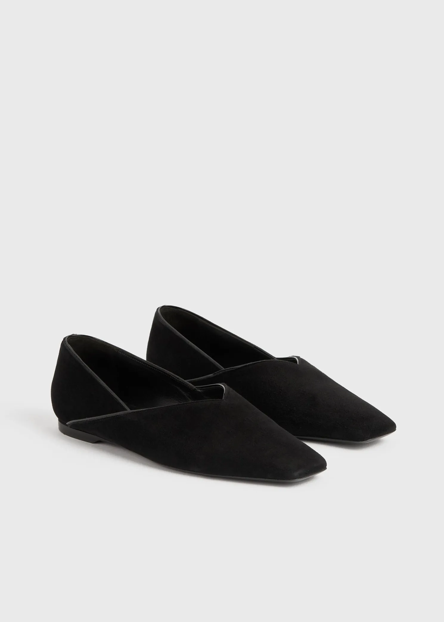 Everyday suede flats suede