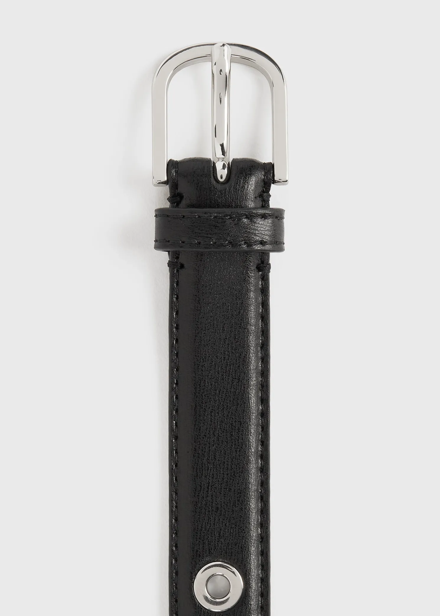 Eyelet belt black