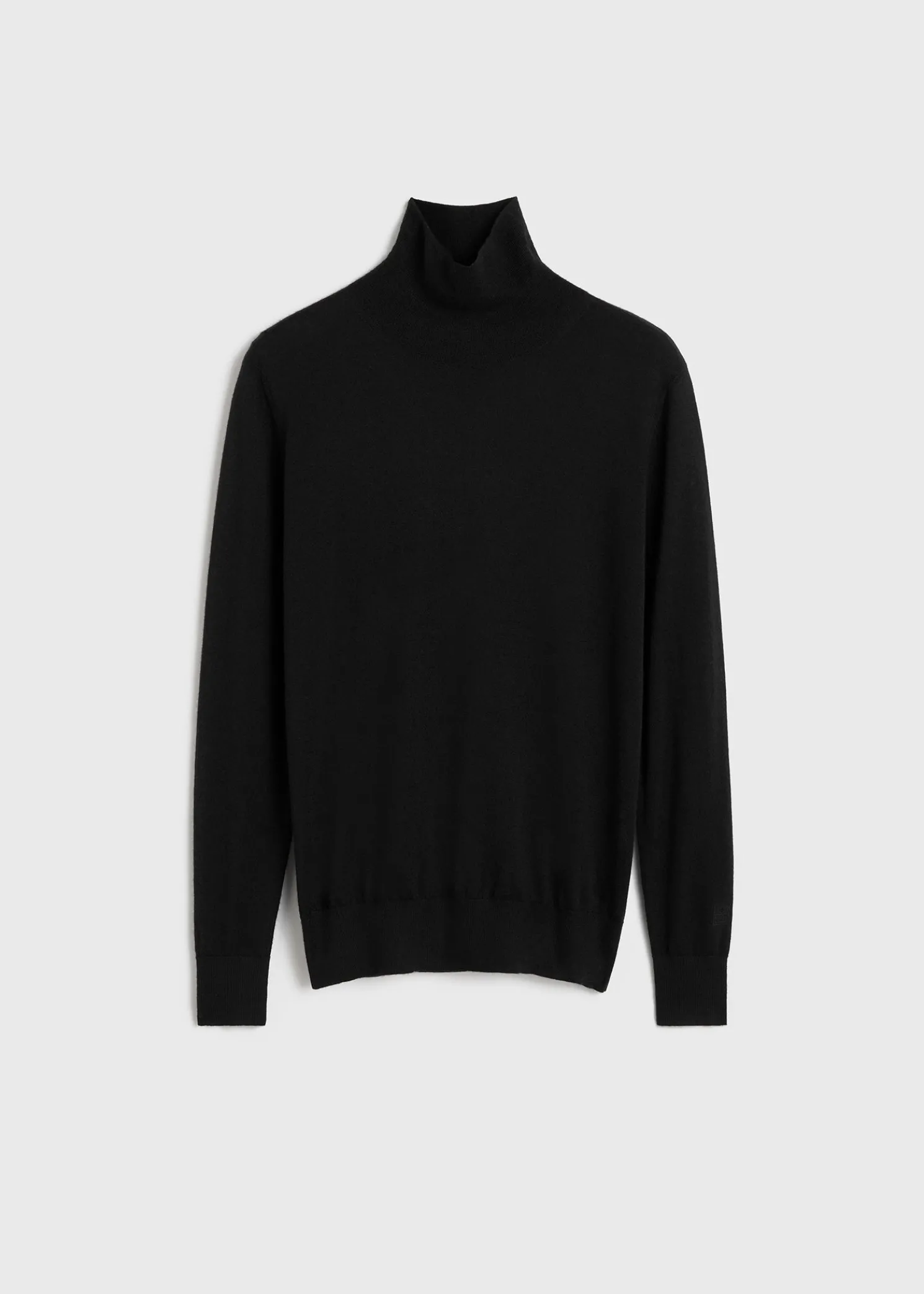 Fine turtleneck black
