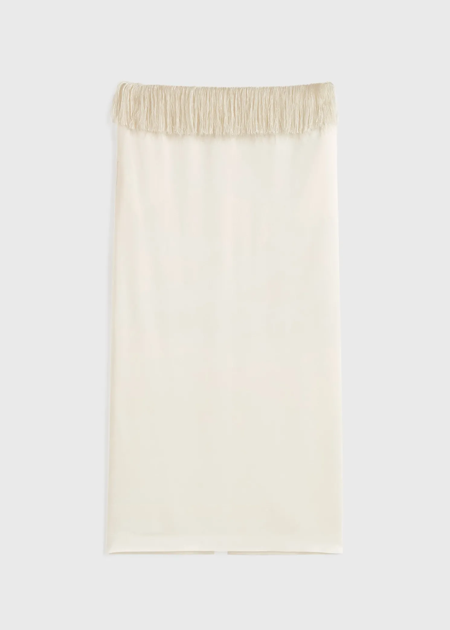 Fringe skirt macadamia