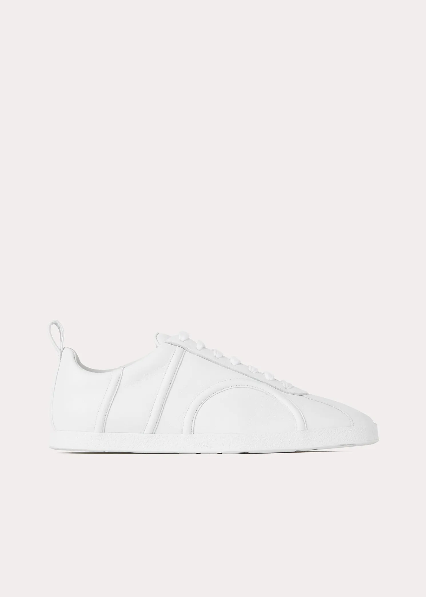 Leather sneakers white