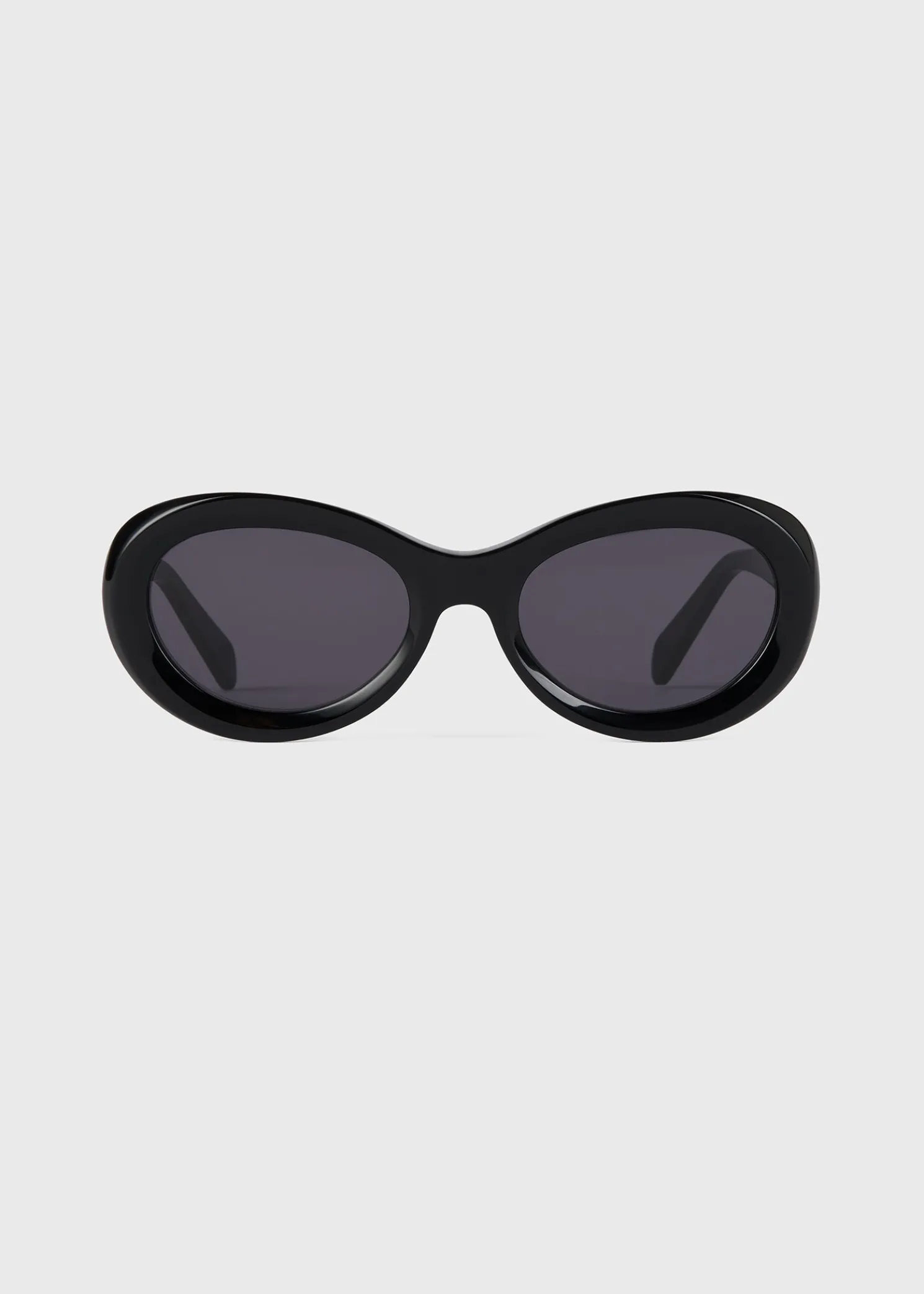 Oval sunglasses black