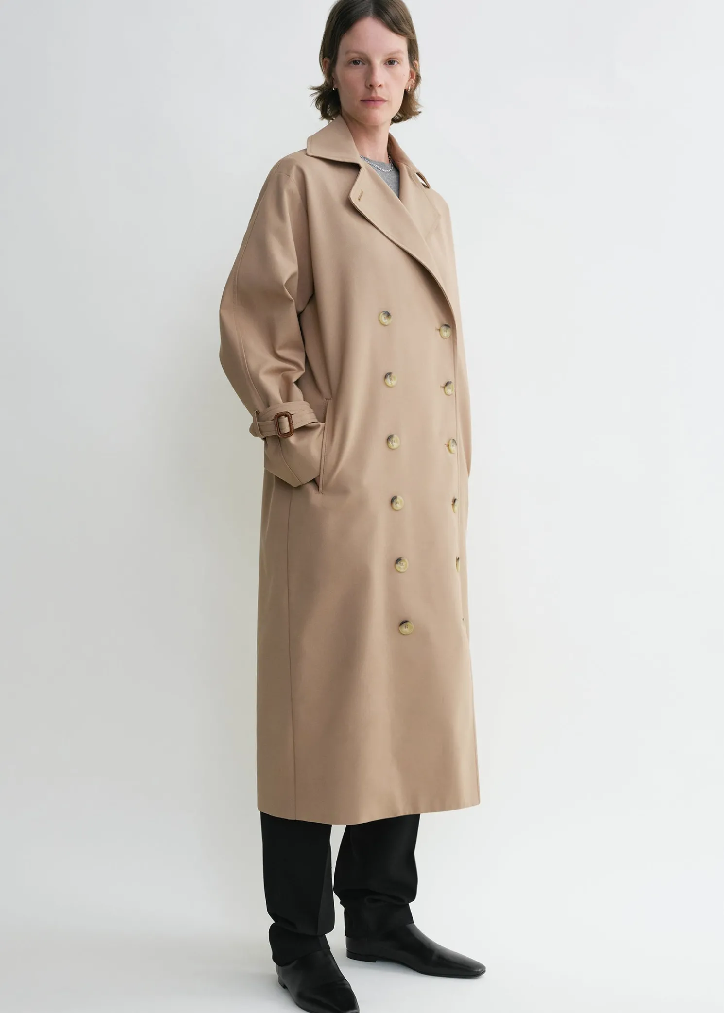 Signature trench khaki