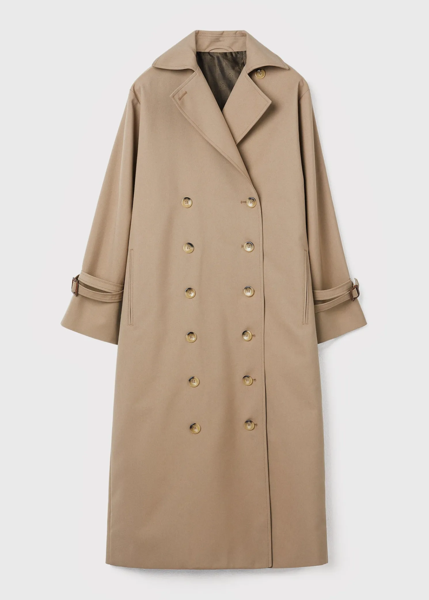 Signature trench khaki