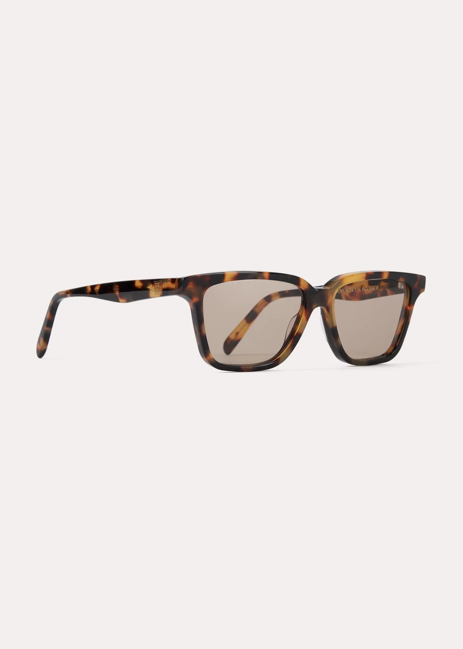 Square sunglasses tortoise