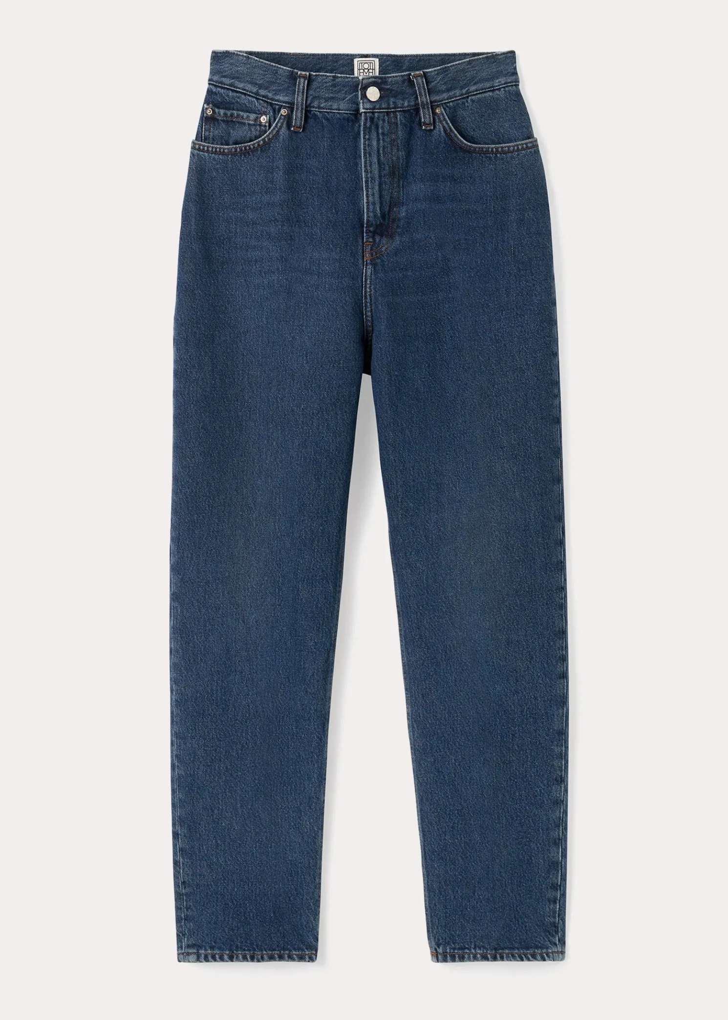 Tapered leg denim dark blue