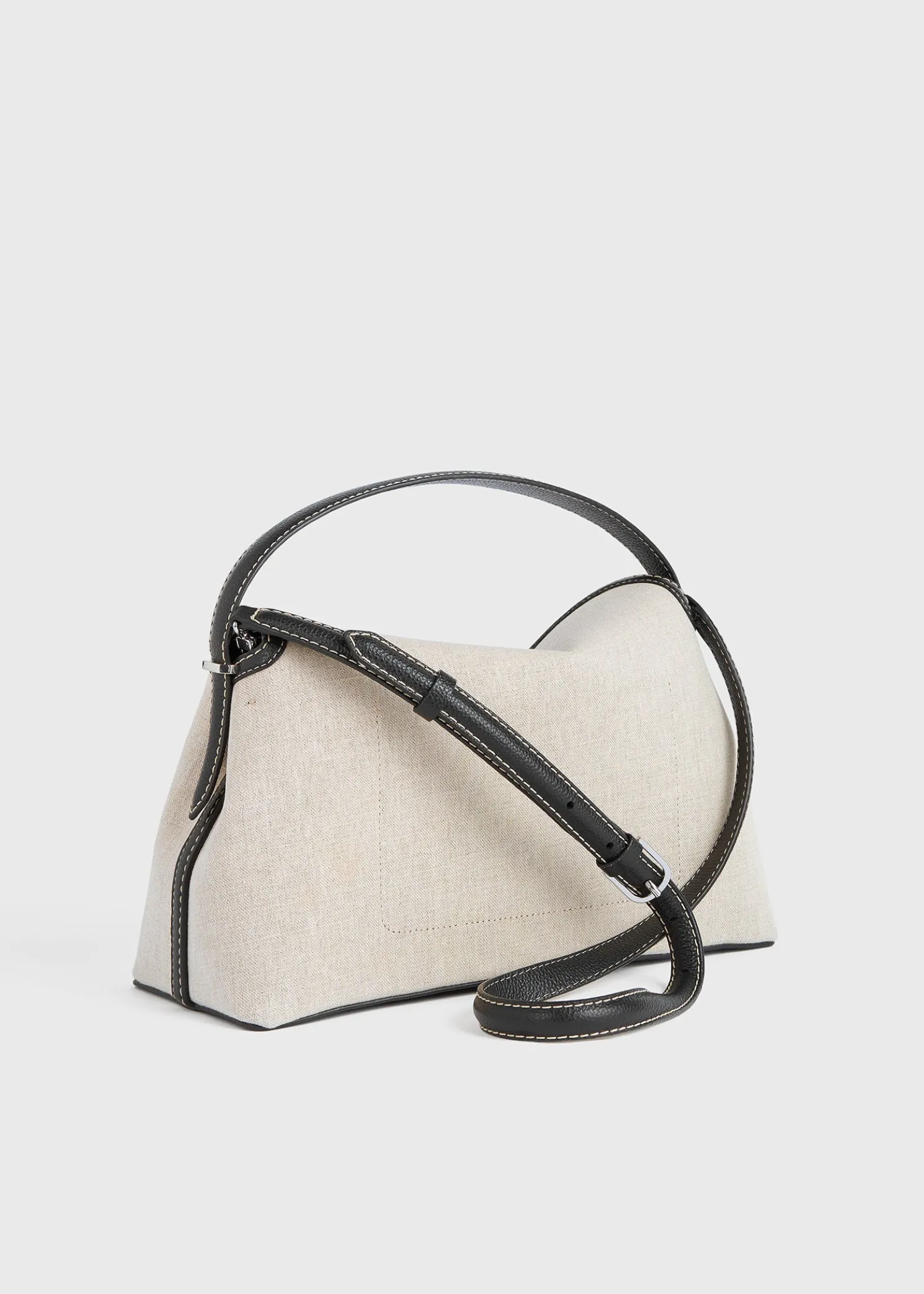 T-Lock canvas top handle ecru/black