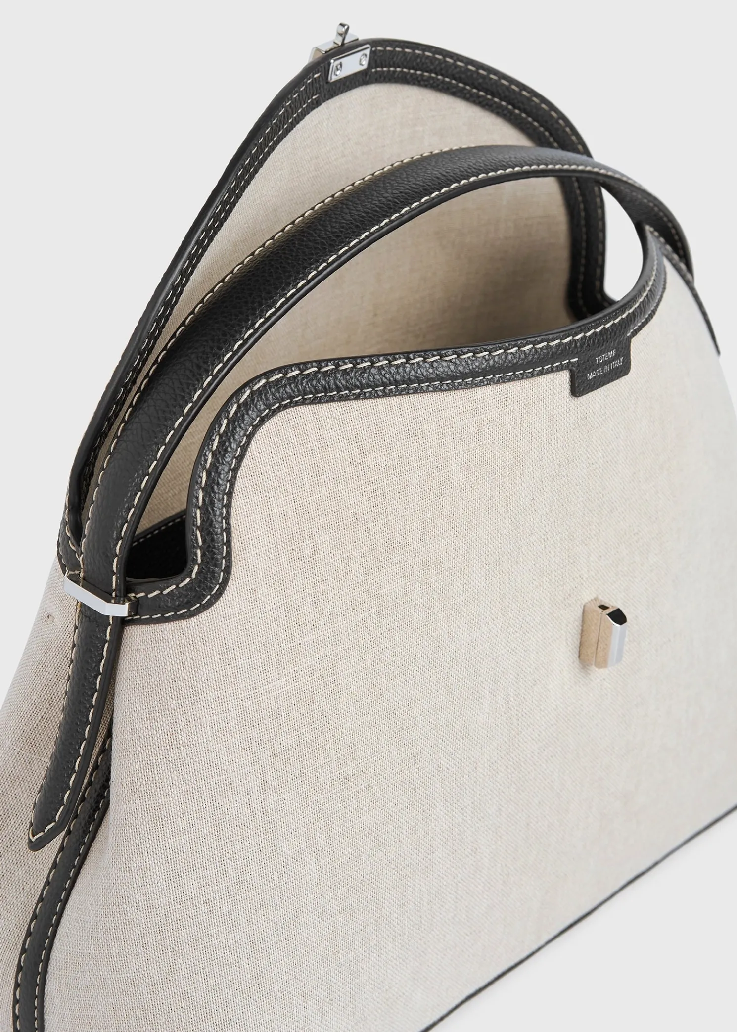 T-Lock canvas top handle ecru/black