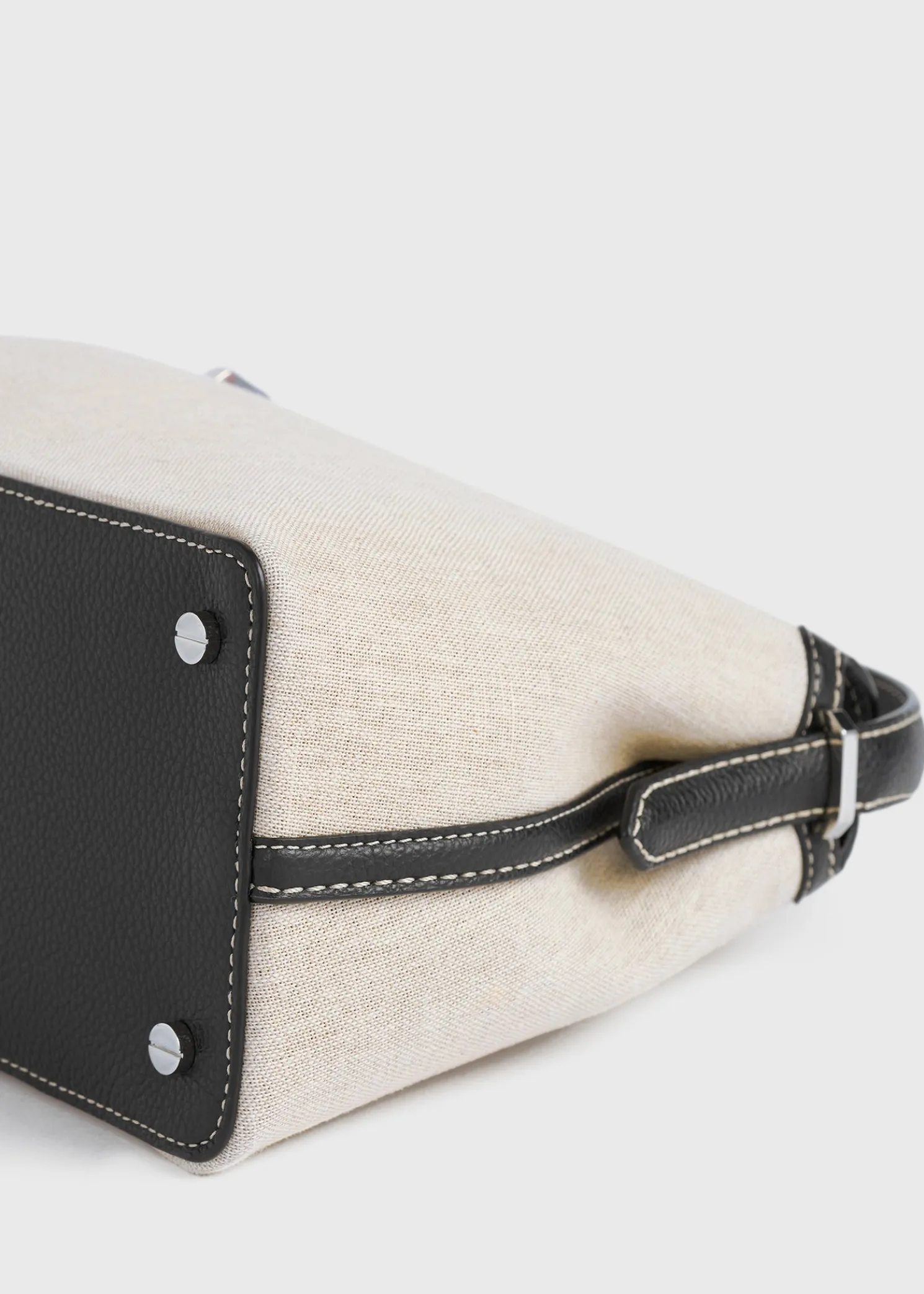 T-Lock canvas top handle ecru/black