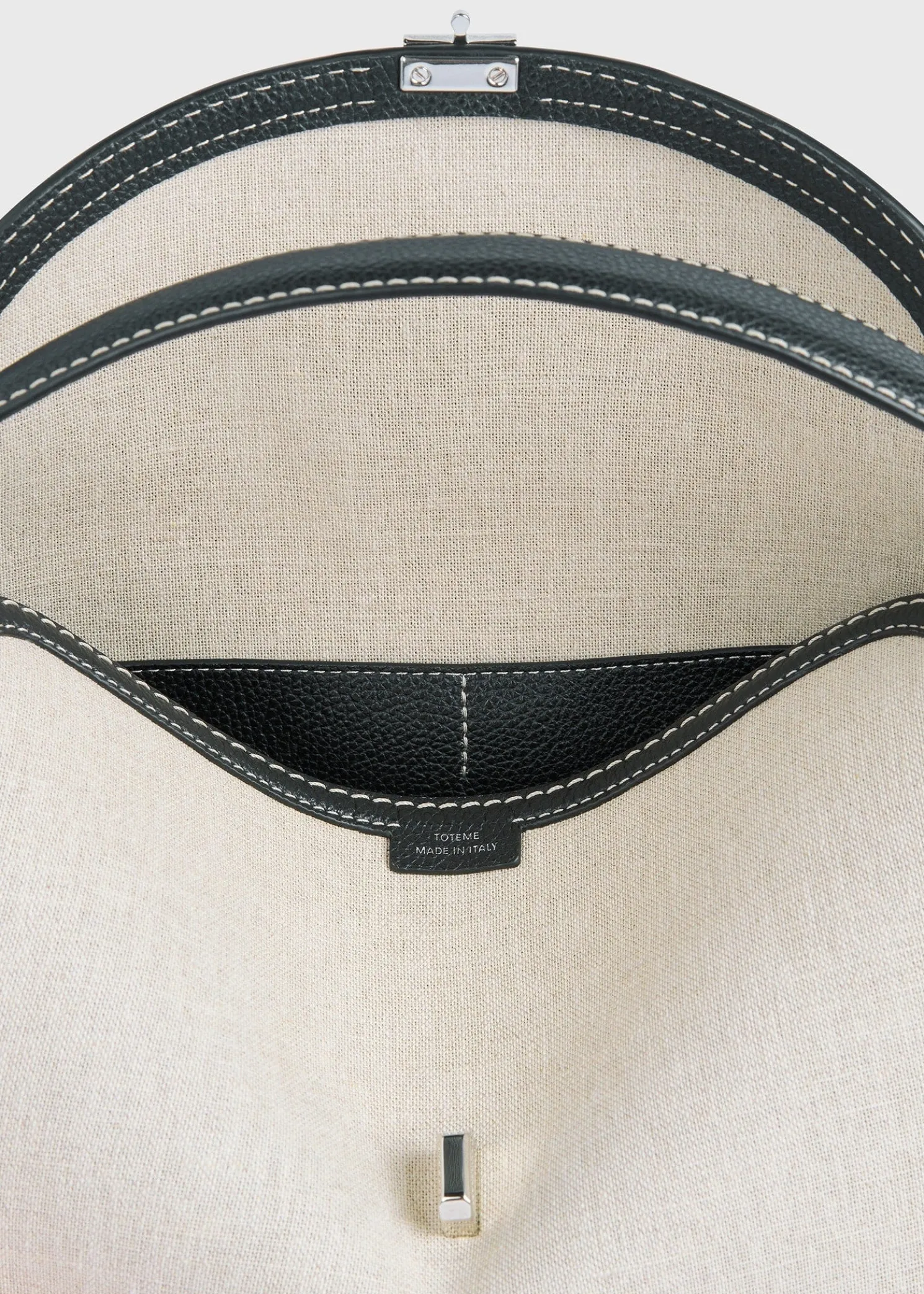 T-Lock canvas top handle ecru/black