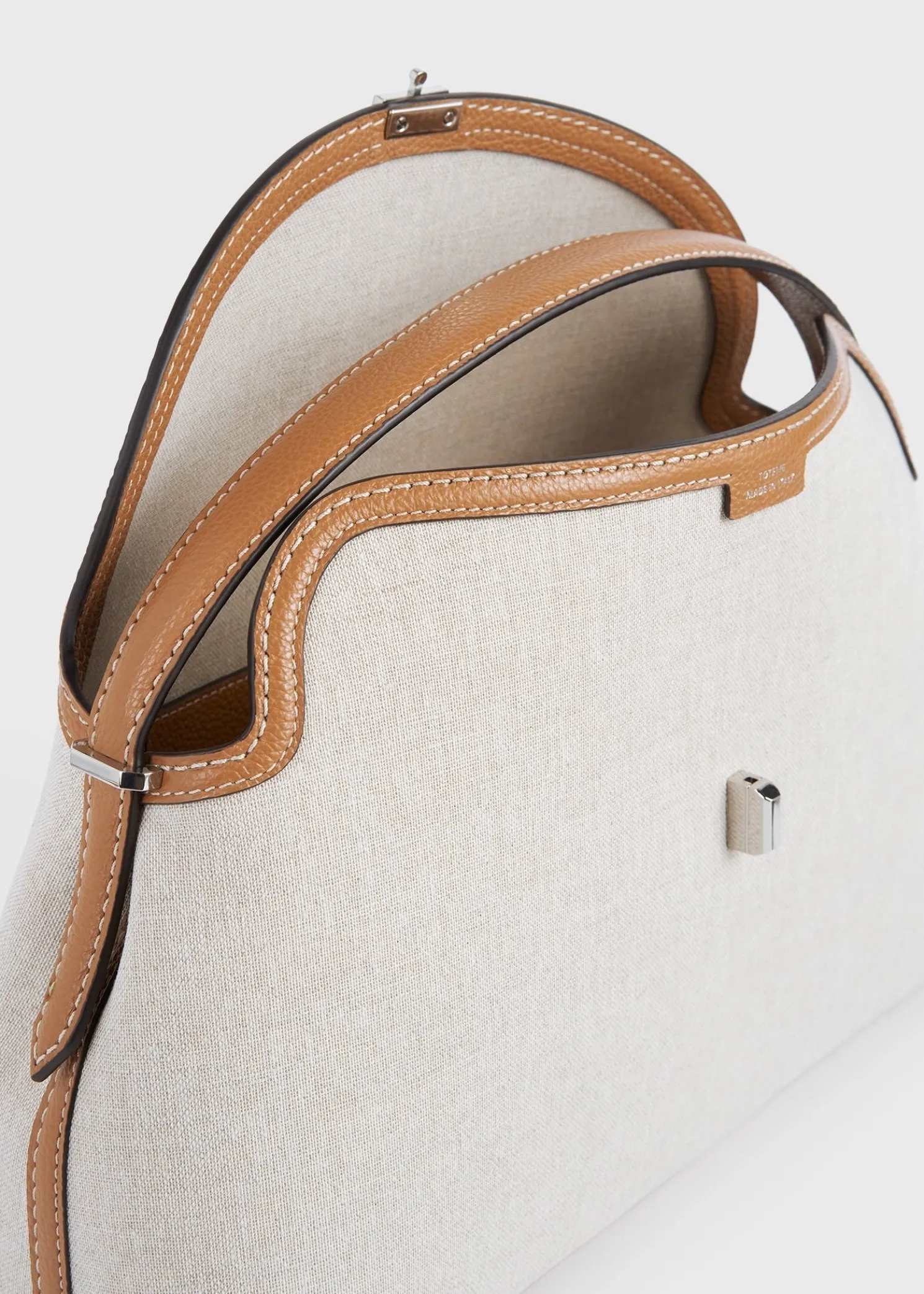 T-Lock canvas top handle ecru/tan