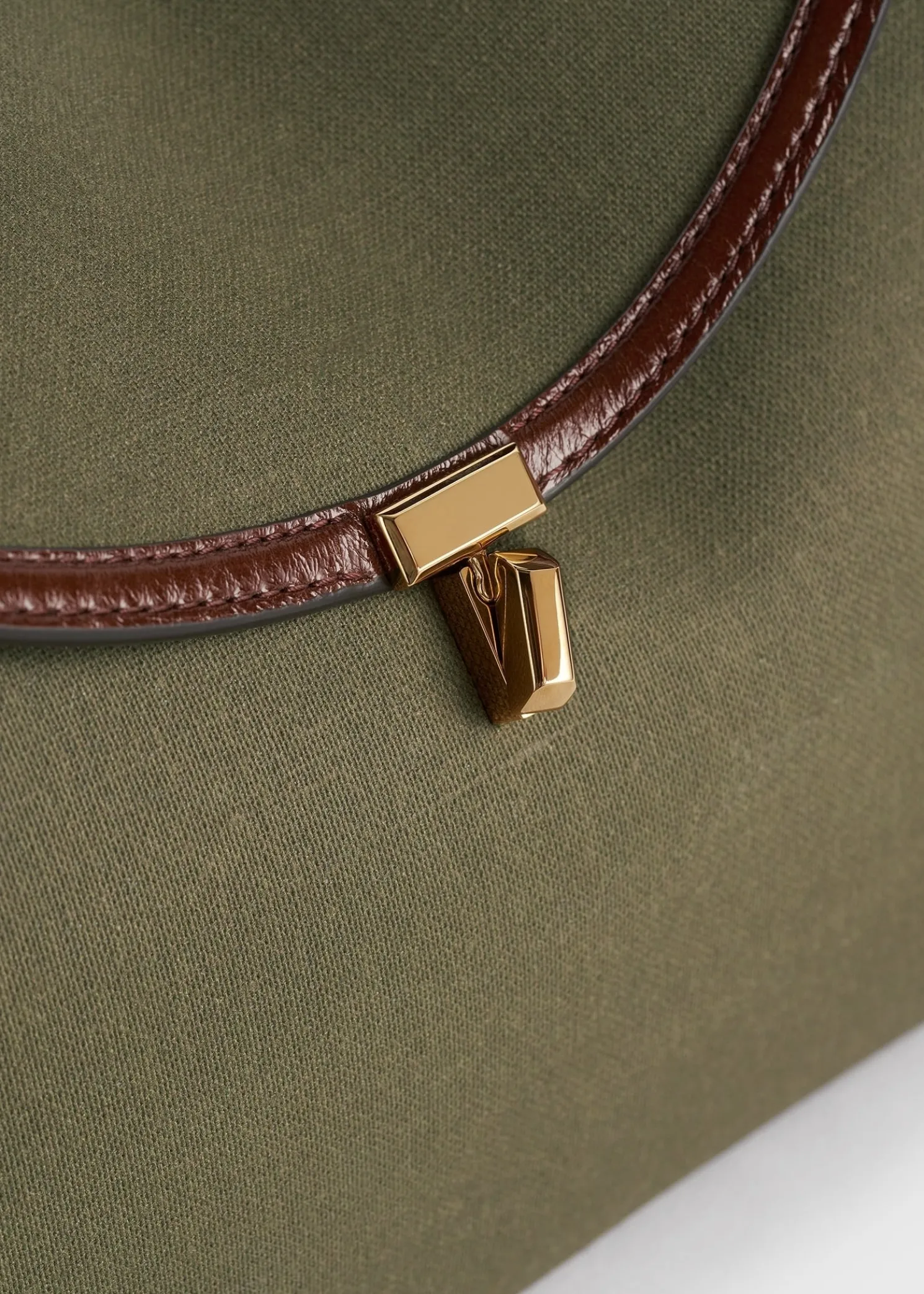 T-Lock canvas top handle khaki green