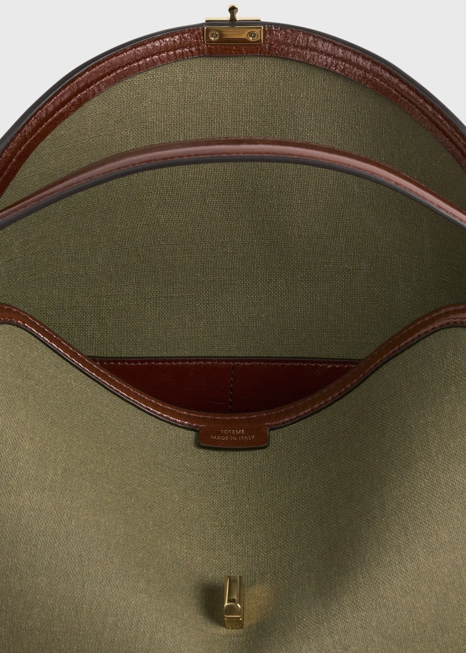 T-Lock canvas top handle khaki green