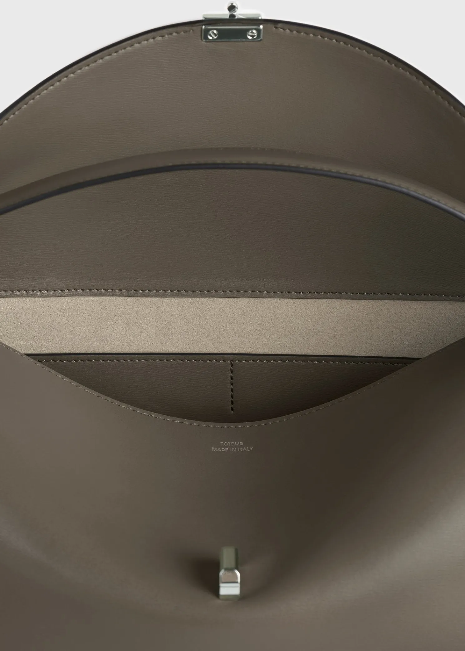 T-Lock leather top handle ash