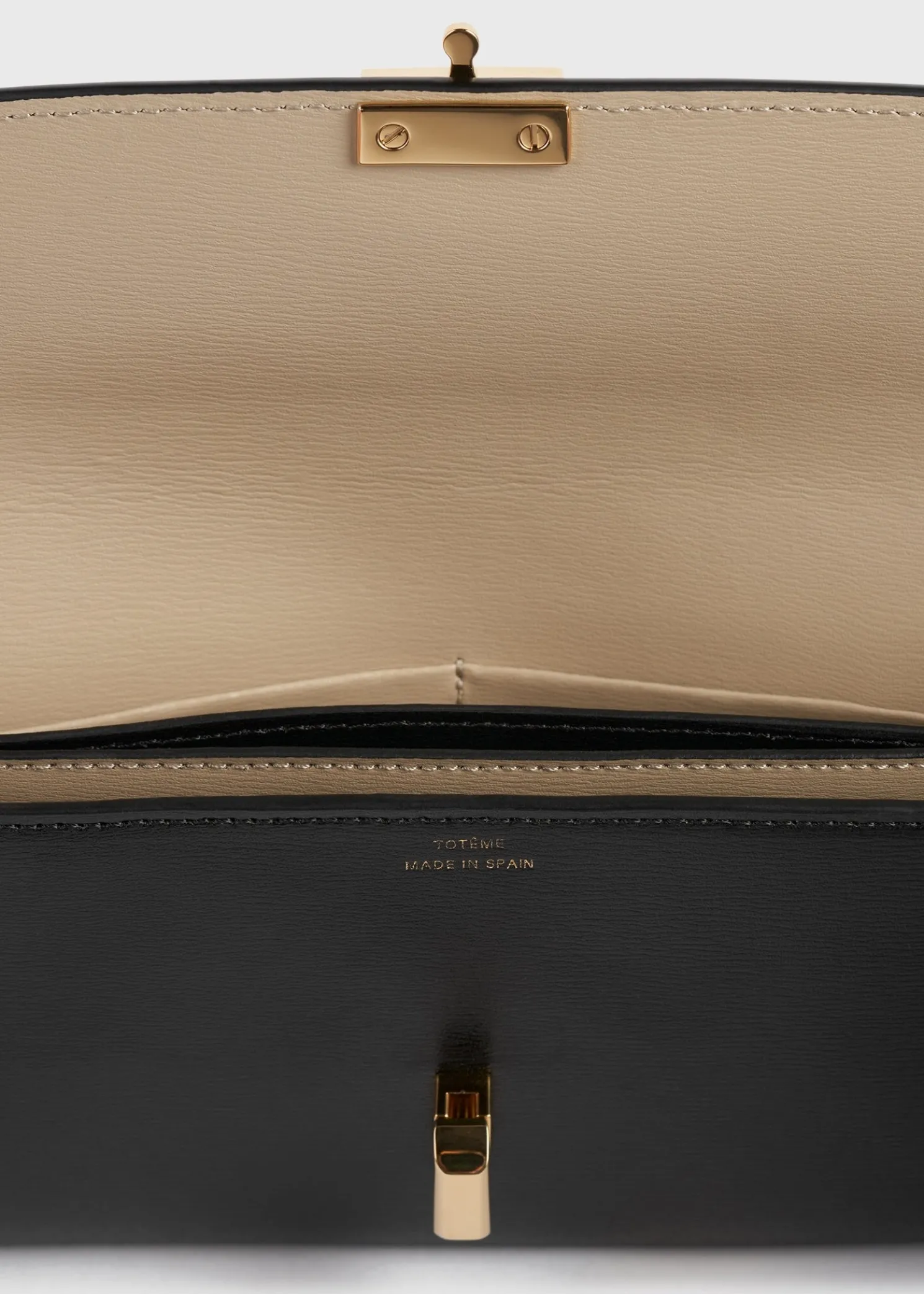 T-Lock leather wallet black