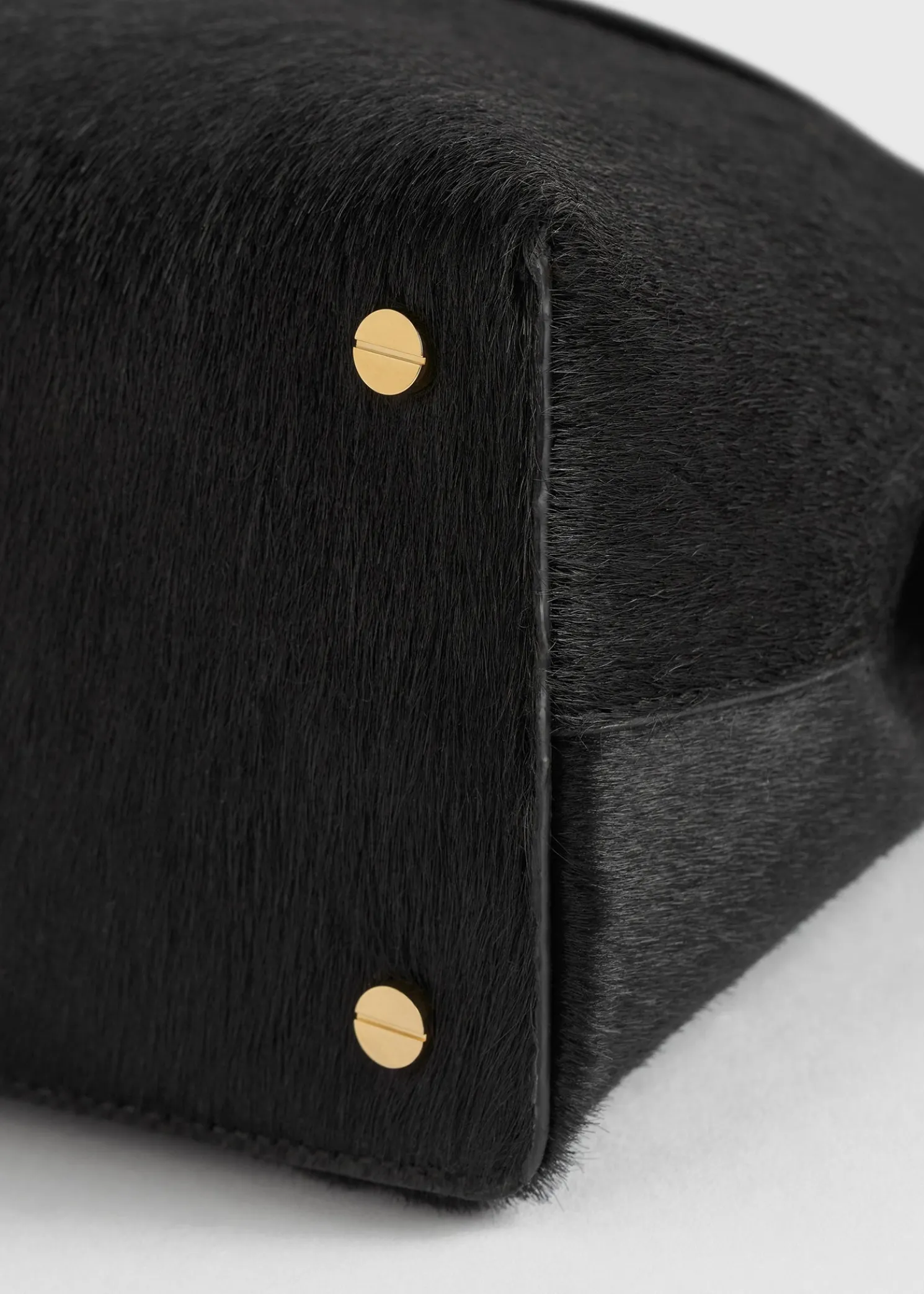 T-Lock pony hair top handle black