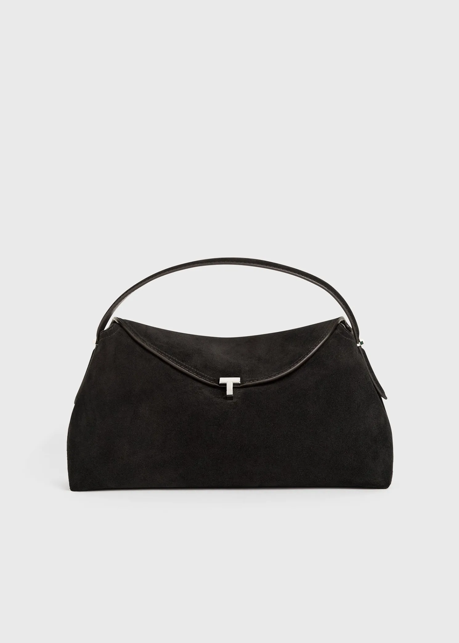 T-Lock suede top handle espresso